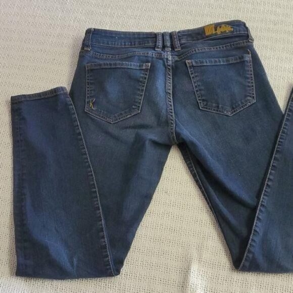 Kut from the Kloth VIV Toothpick Skinny Sz 4 Blue Jeans with Pockets - Picture 7 of 11
